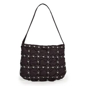 Damson Madder Minnie Shirred Shoulder Bag